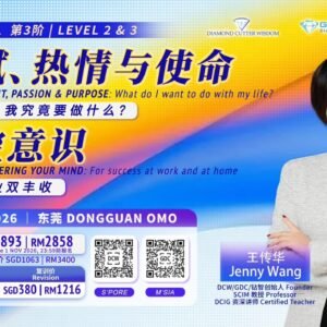 第2-3 阶 天赋、热情与使命 这一生，我究竟要做什么？Level 2 – 3 Talent, Passion & Purpose，Mastering Your Mind